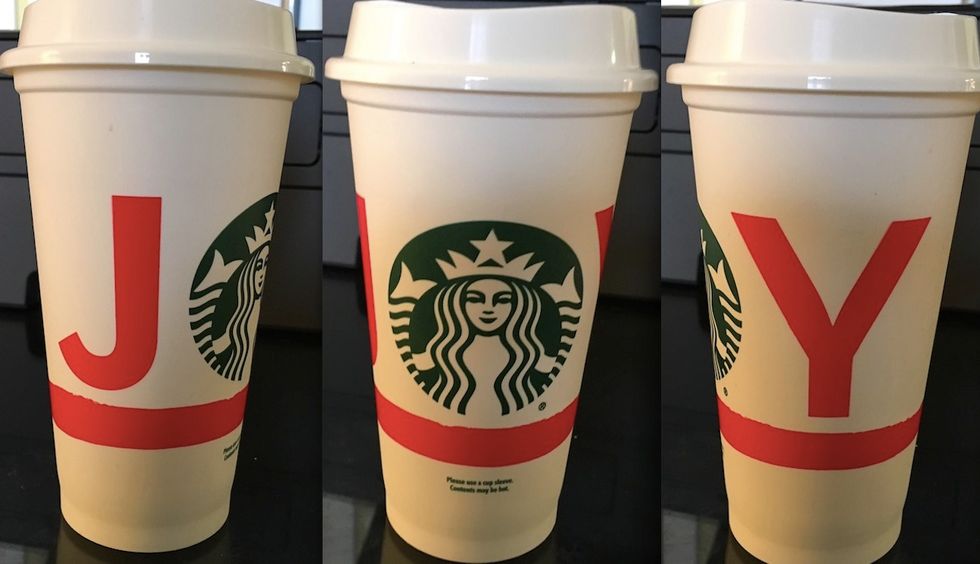Dunkin' Donuts Is Being Showered With Praise for Pro-Christmas 'Joy' Cups — but Is There a Twist?