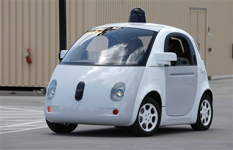 Pictured: Self-Driving Getting Pulled Over for Going Too Slow Is 'Not Something You See Every Day
