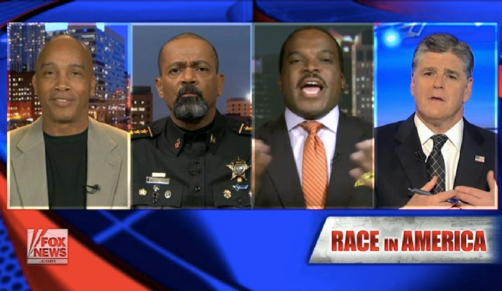 ‘Let Me Answer!’: Hannity’s All-Black Panel Explodes Over Mizzou Race Controversy