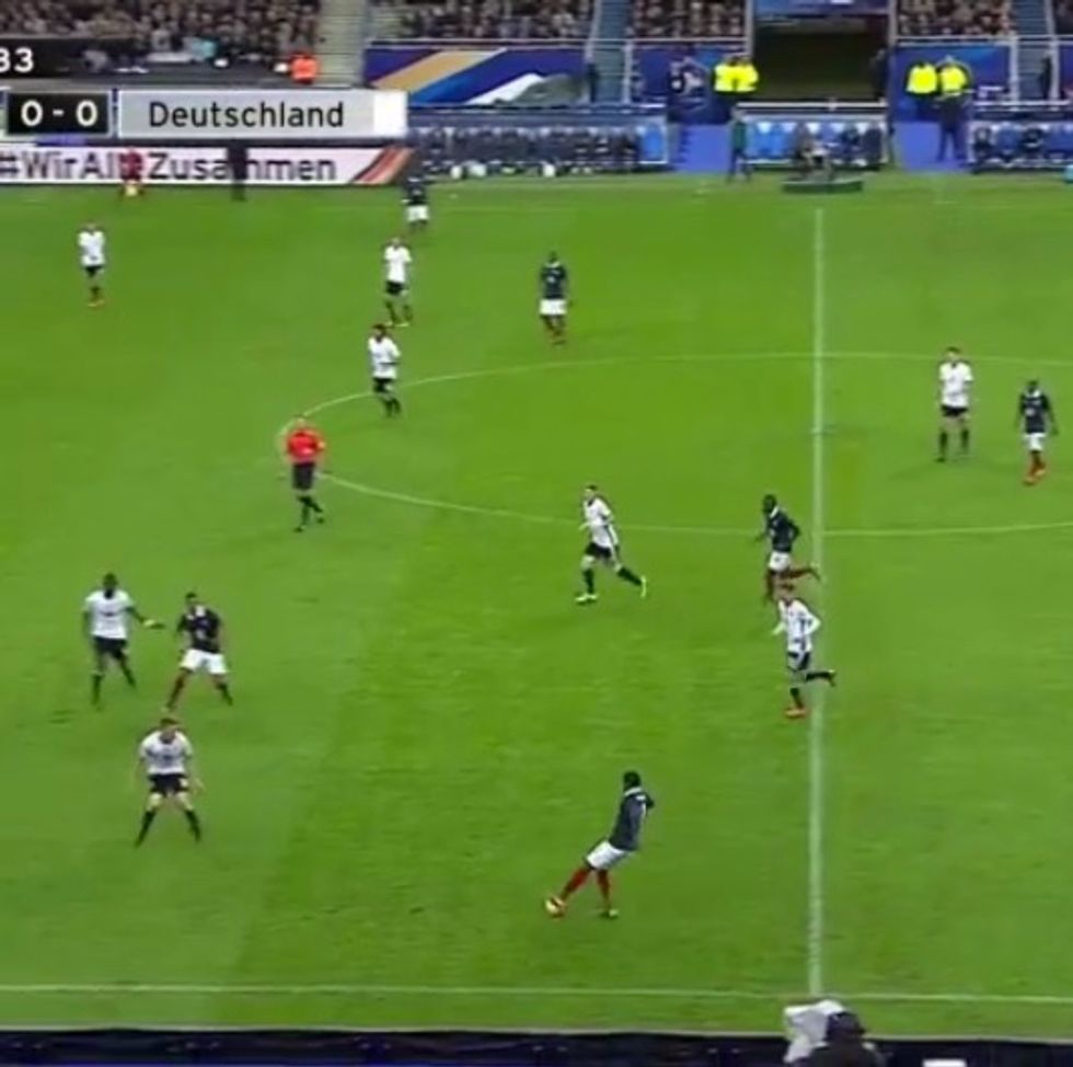 Terrifying Video Captures Sound of Explosion at Paris Stadium During Soccer Match