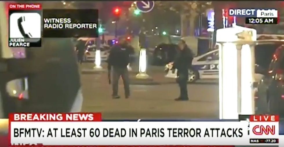 Man Who Was Inside Paris Concert Hall During Attack Offers Horrifying Account of What Happened