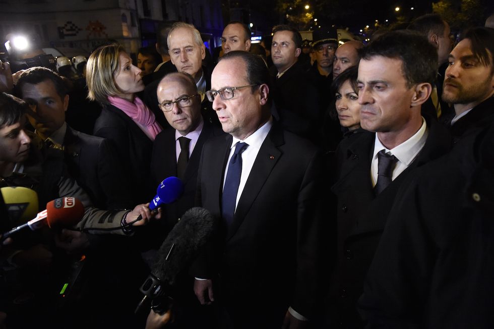 Speaking at the Paris Concert Hall, French President Delivers Brazen Message to the Terrorists
