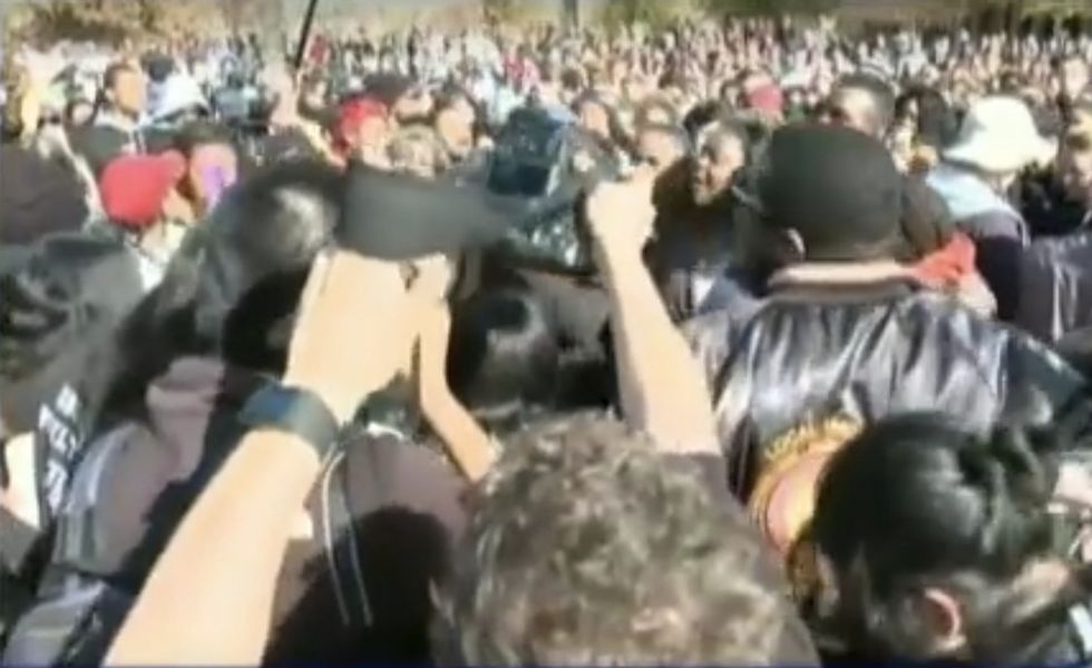 Here's How Some Mizzou Protest Supporters Reacted When the Paris Terror Attacks Grabbed Headlines