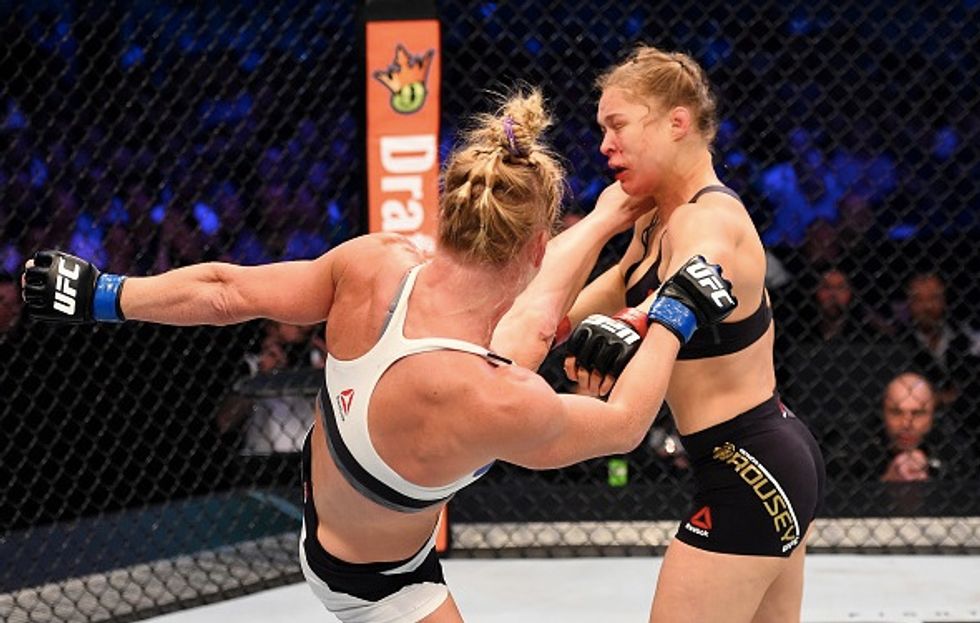 UFC Champ Ronda Rousey Knocked Out by Holly Holm in Stunning Upset
