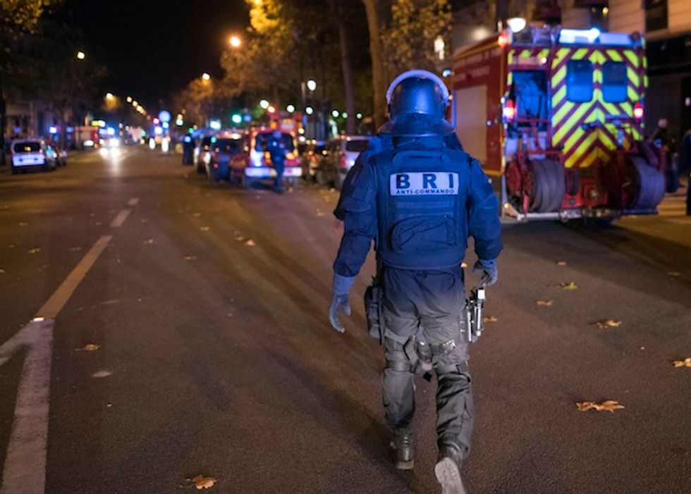 Photo of Bullet-Riddled Police Shield Shows Just How Frightening It Was Inside the Paris Concert Hall During Terror Attacks