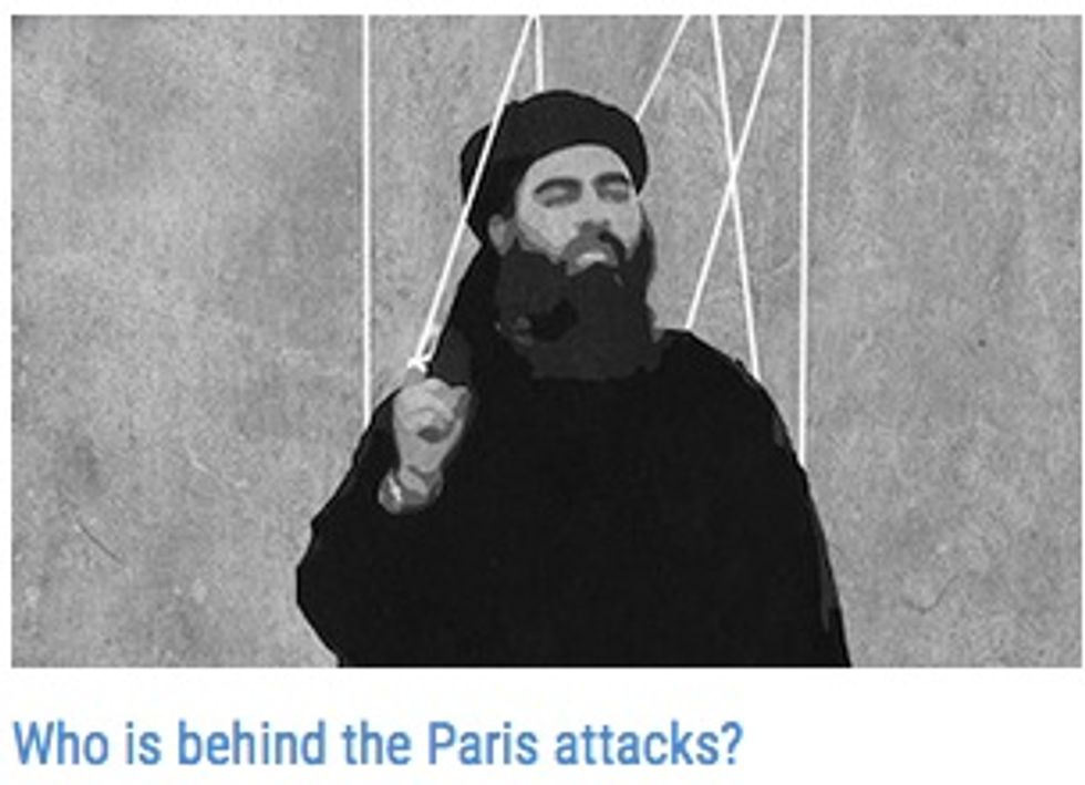 Iranian Video Blames US for Paris Attacks, Creating the Islamic State