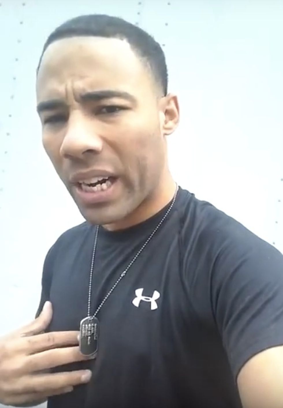 Army Sergeant Delivers Fiery Message About Spiritual Forces Behind the Paris Terror Attacks and the 'Chaos Going on All Over the World