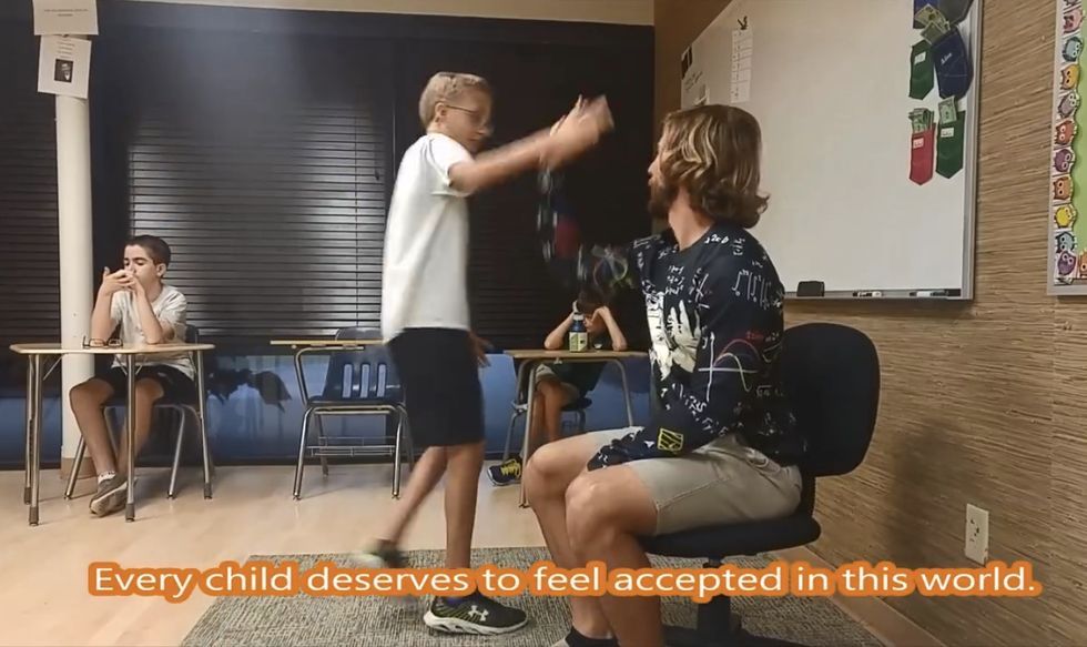 Video of What a Special-Ed Teacher Does at the Start of Each School Day Is Exactly What You Need to Watch Right Now
