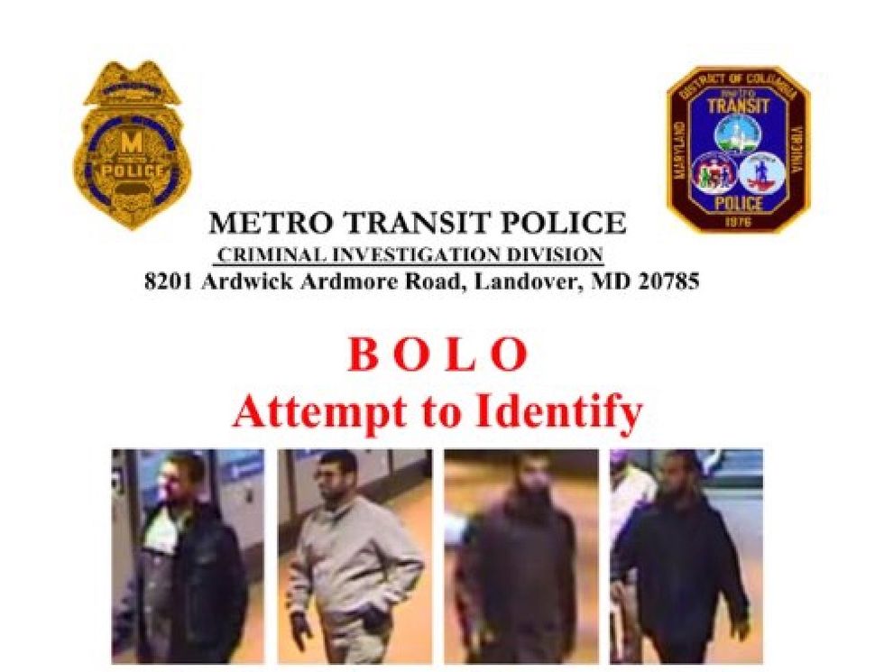 'This Is Scary': Reporter Obtains BOLO Alert for Four Men After ‘Suspicious Activity’ Near Pentagon (UPDATED)