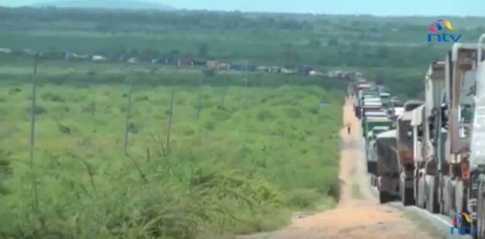 Three days and 30 miles — Some Kenyans experience epic traffic jam