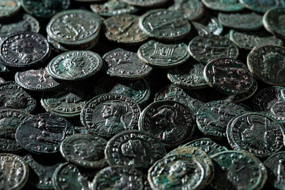 Hoard of Bronze Coins Dating to Roman Era Includes 'Previously Unknown Imprints and Coin Types