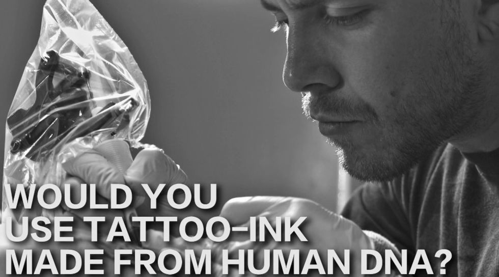 I Have Got You Under My Skin': Inventor Uses Human Hair to Create Tattoo Ink