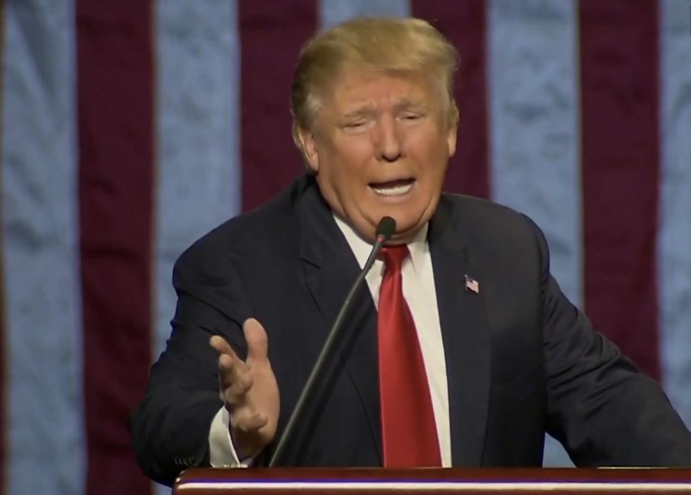 When Trump Protester Starts Shouting 'Black Lives Matter!' at Alabama Rally, the GOP Candidate Issues a Blunt Command for Security