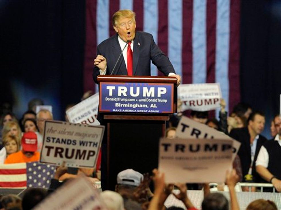 Donald Trump on Protester Who Interrupted His Rally: 'Maybe He Should Have Been Roughed Up