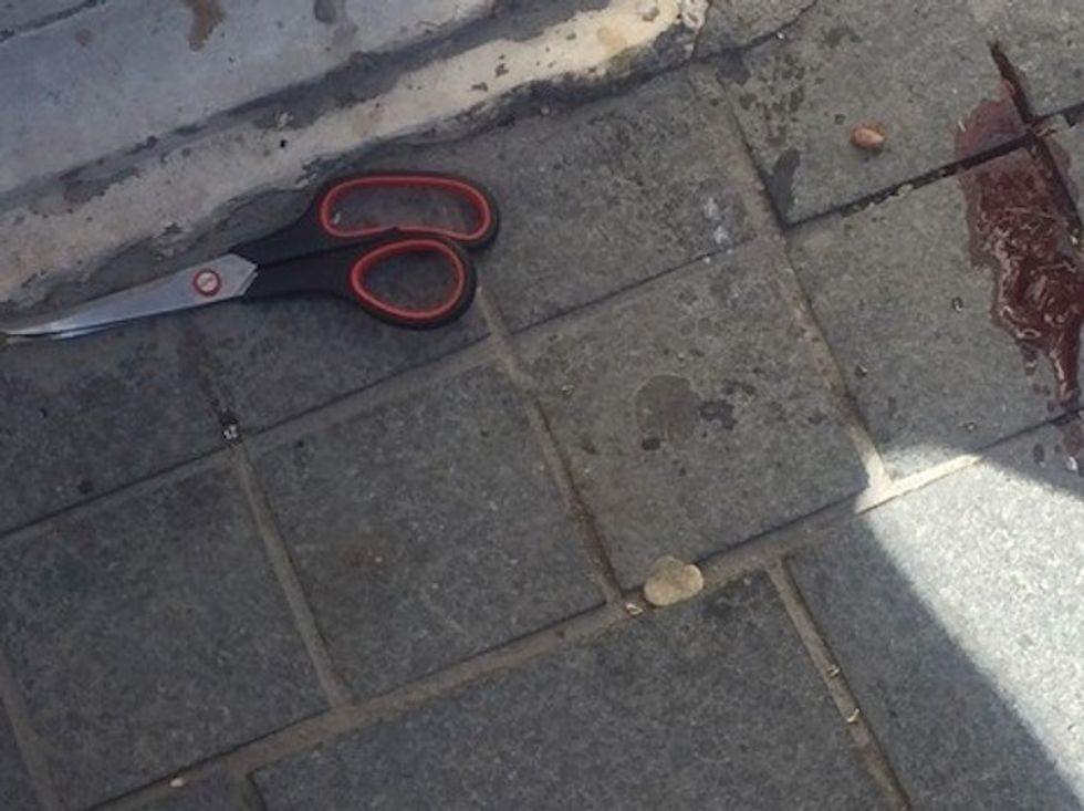 Palestinian Teenage Girls Launch Stabbing Attack With Scissors. They May Not Have Known This Fact About One of the Victims