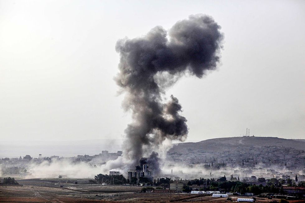 U.S. Airstrikes Destroy Islamic State’s ‘Voice of the Caliphate’
