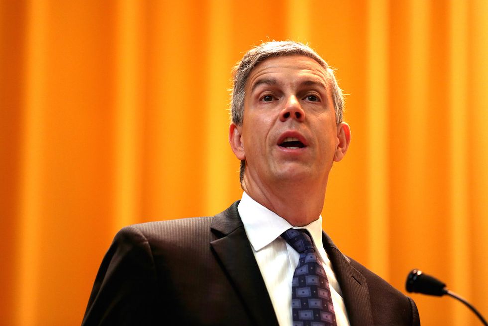Education Secretary Says 'We Should Have Free Speech' on College Campuses, but...