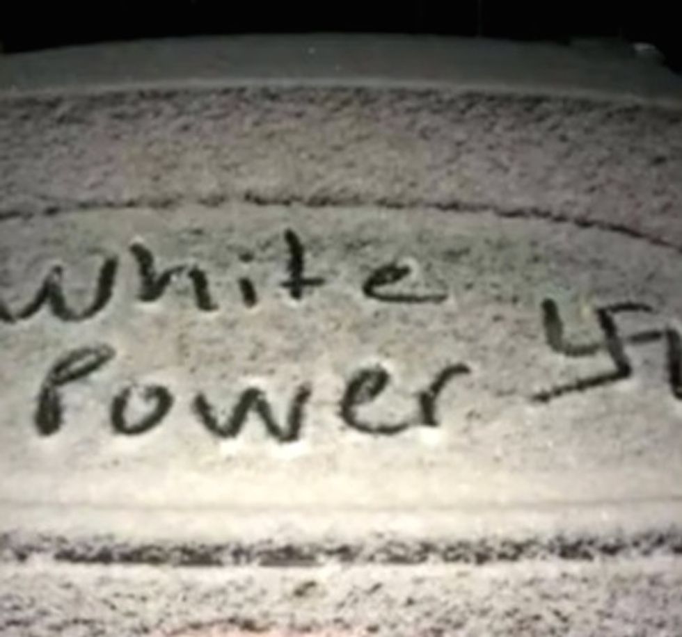 Swastikas and 'White Power' Found Traced in Snow of Cars on Christian College Campus