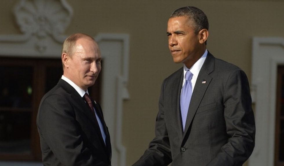 After Talks With Putin, Obama Set to Meet with Turkish Leader