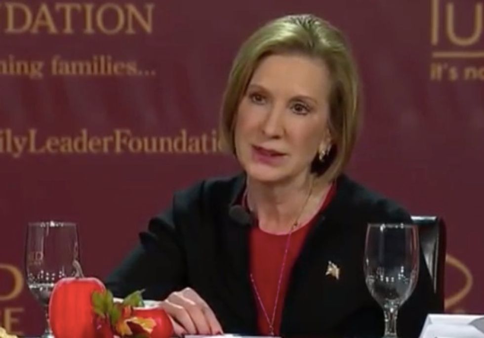 Atheists Are Absolutely Infuriated Over What Carly Fiorina Said About 'People of Faith