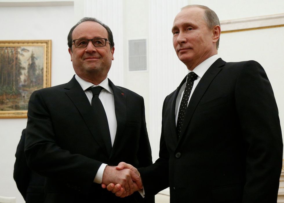 Putin: Russia Ready for Anti-Terror Cooperation With France