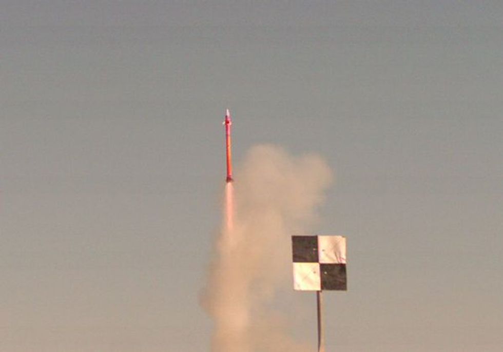 VIDEO: Israel Tests Surface-to-Air Missile to Defend Offshore Oil Fields