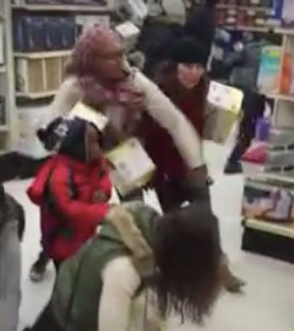 (UPDATE) What Happens After a Woman Snatches a Black Friday Sale From This Kid Has Her Screaming: 'You're Scaring Me!