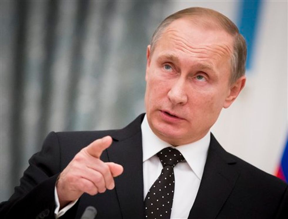 Putin Calls for Sanctions Against Turkey After 'Plane Incident