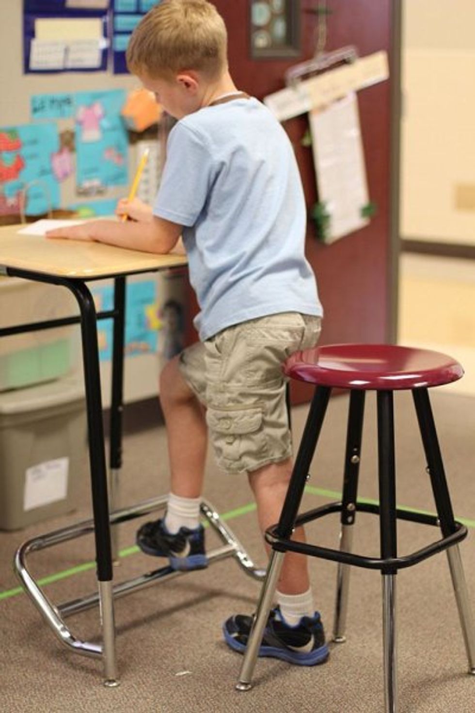 Standing Desk Movement Heads Into Schools, Studies Reveal Increased Engagement and Calorie Burn