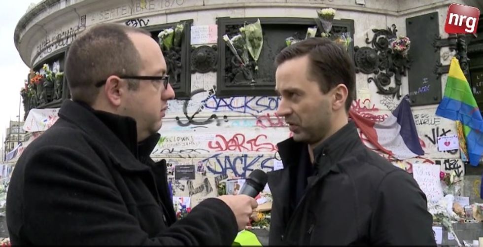 Israeli Journalist Gets Shocked Reactions to Fake Headline on Paris Attacks — Modeled After Real News Coverage of Terror in Israel