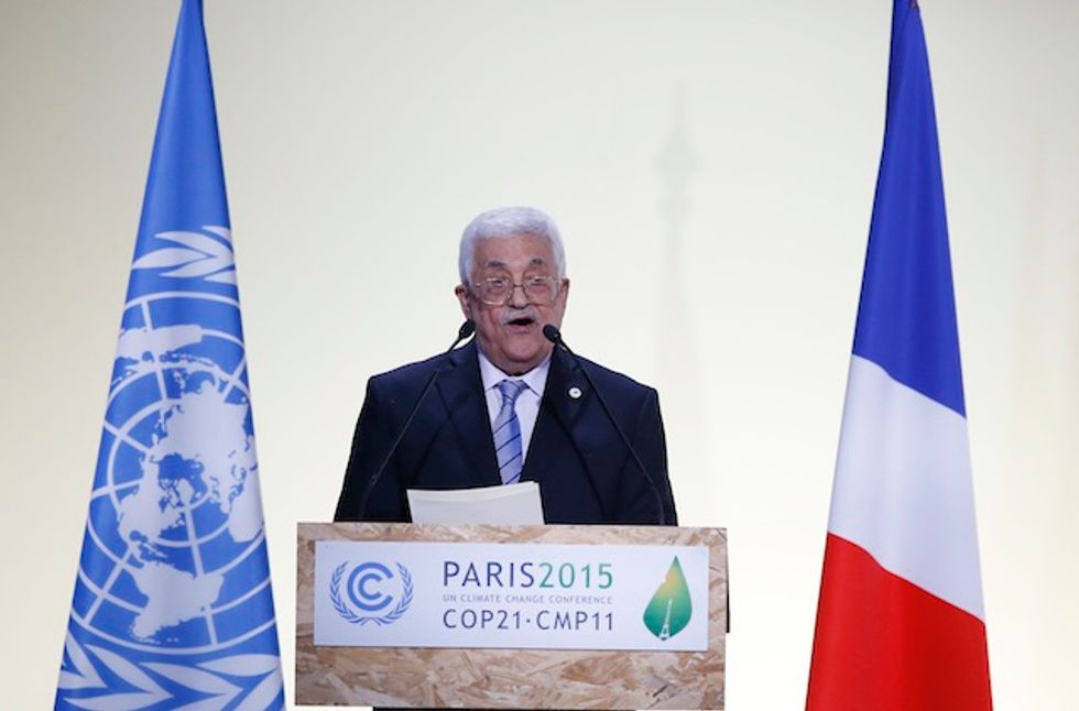 Palestinian President Abbas Uses U.N. Climate Change Speech as Vehicle to Bash Israel