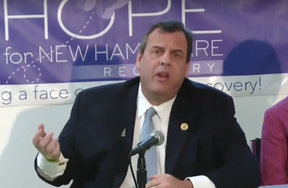 Reporter’s Question Sets Chris Christie Off During Drug Addiction Forum: ‘You All ... Should Be Ashamed’