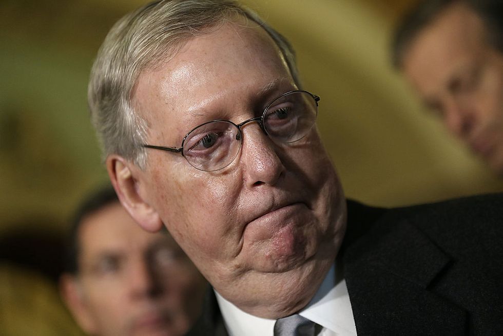 Mitch McConnell Confirms the Year-End Omnibus Bill Will Address the Syrian Refugee Crisis