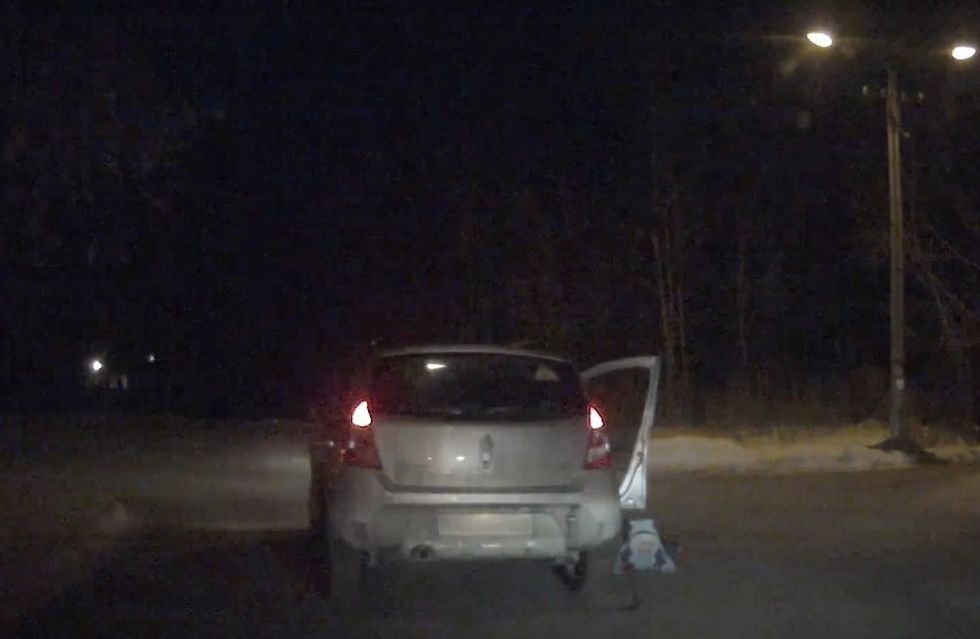 What Happens to Toddler in This Dashcam Video Is Almost Unbeliveable