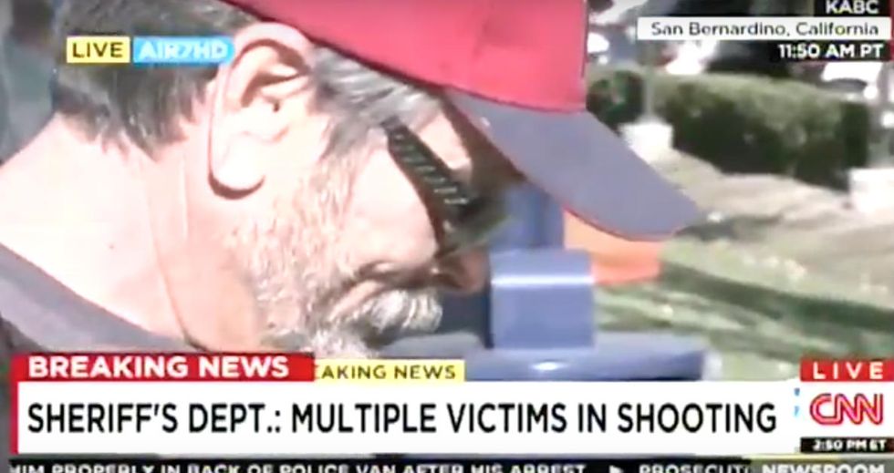 Father Breaks Down While Reading Text Messages From Daughter Who Works at Calif. Shooting Site: 'Pray for Us