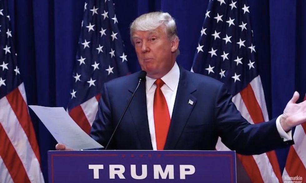 Trump + Mozart = Comedy