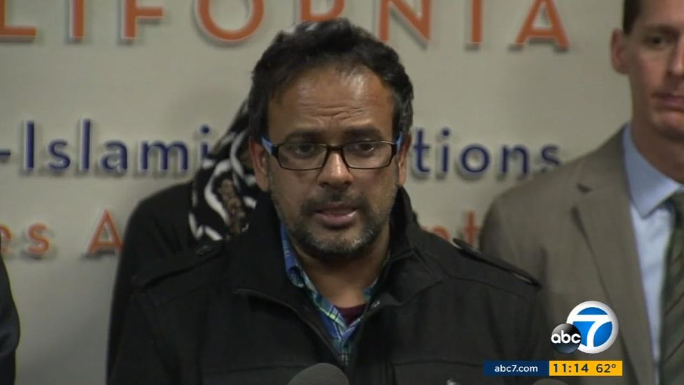 Brother-in-Law of San Bernardino Mass Shooting Suspect Speaks on Behalf of Family During CAIR-Hosted Press Conference