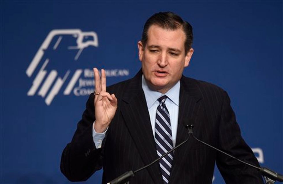 Ted Cruz's Pitch to Jewish Leaders: 'If You Vote For Me, Iran Will Never Have Nuclear Weapons