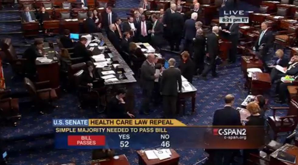 For First Time Ever, Senate Votes to Repeal Obamacare — This Is What You Can Expect to Happen Next
