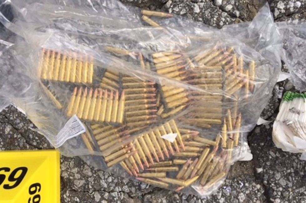 Chilling Photos Show San Bernardino Attackers' Pipe Bombs, Firearms and Ammo