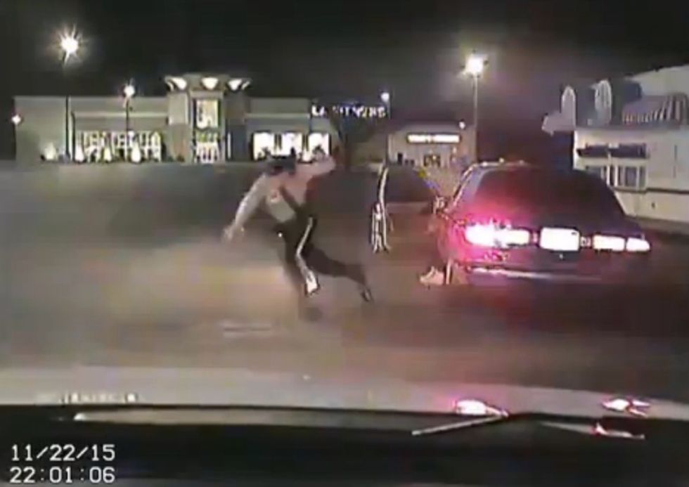 Cop Tells Man to Put His Hands Behind His Back During Traffic Stop. Instead He Pulls Out a Gun and Starts Firing.