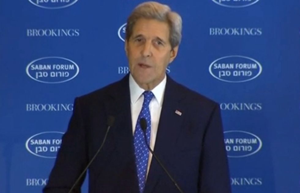 John Kerry Warns Israel: Don't Let Palestinian Authority Disintegrate
