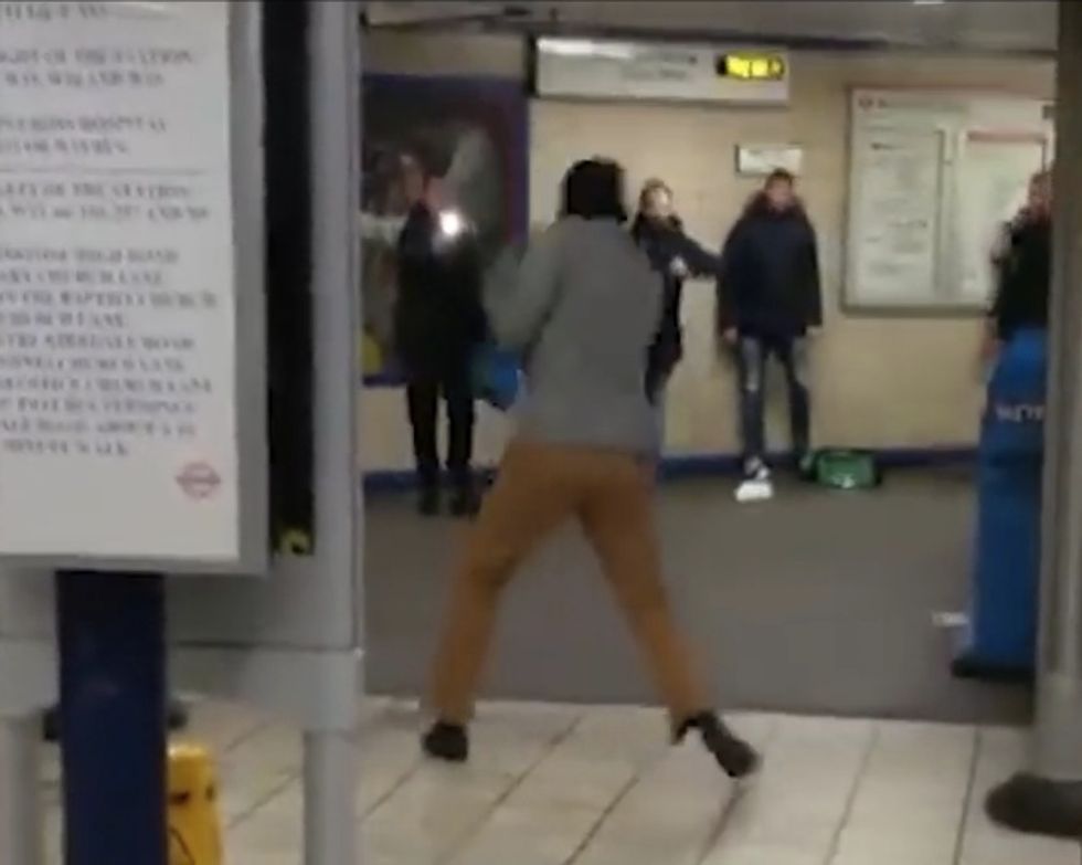 Terrorist' Stabbing Injures Three in London Tube Station, Video Captures Police Tasing Suspect (GRAPHIC)