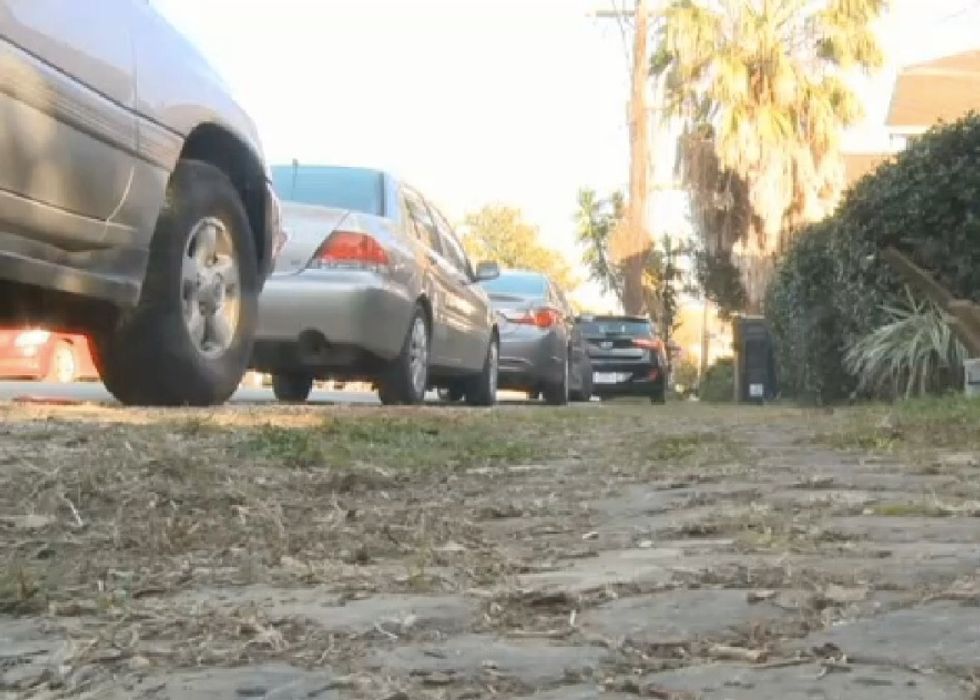 Stick-Wielding Thug Tries Breaking Into Car, Beats Man Who Confronts Him. So Victim Heads Into His House, Emerges With Something Better Than a Stick.