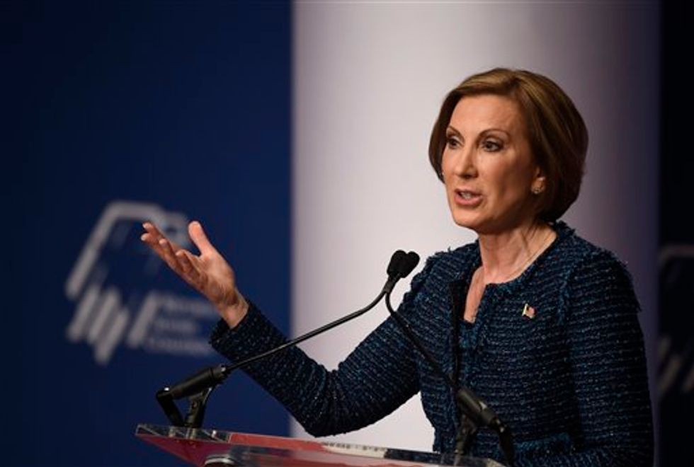 Planned Parenthood Supporters Call for Carly Fiorina to Be Indicted With Filmmakers. Here’s How Her Campaign Responded.