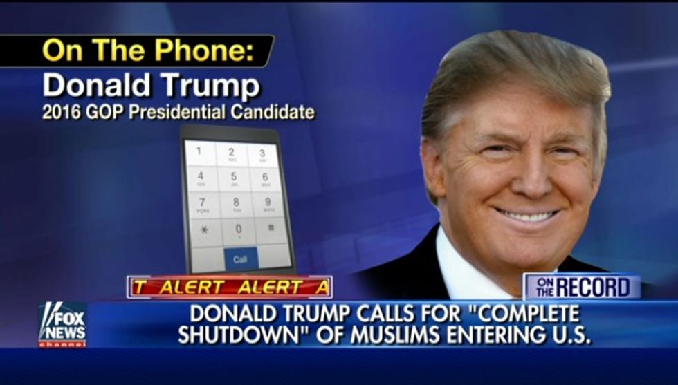 Greta Confronts Trump on Whether His Muslim Ban Would Apply to Military Members. His Answer?