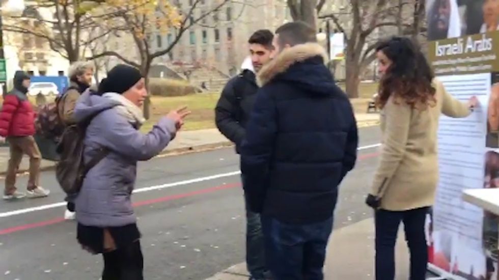 Palestinian Student Approaches Visiting Israelis to Bash Them But Unwittingly Makes Their Case Perfectly: 'Ultimate Anti-Israel Fail