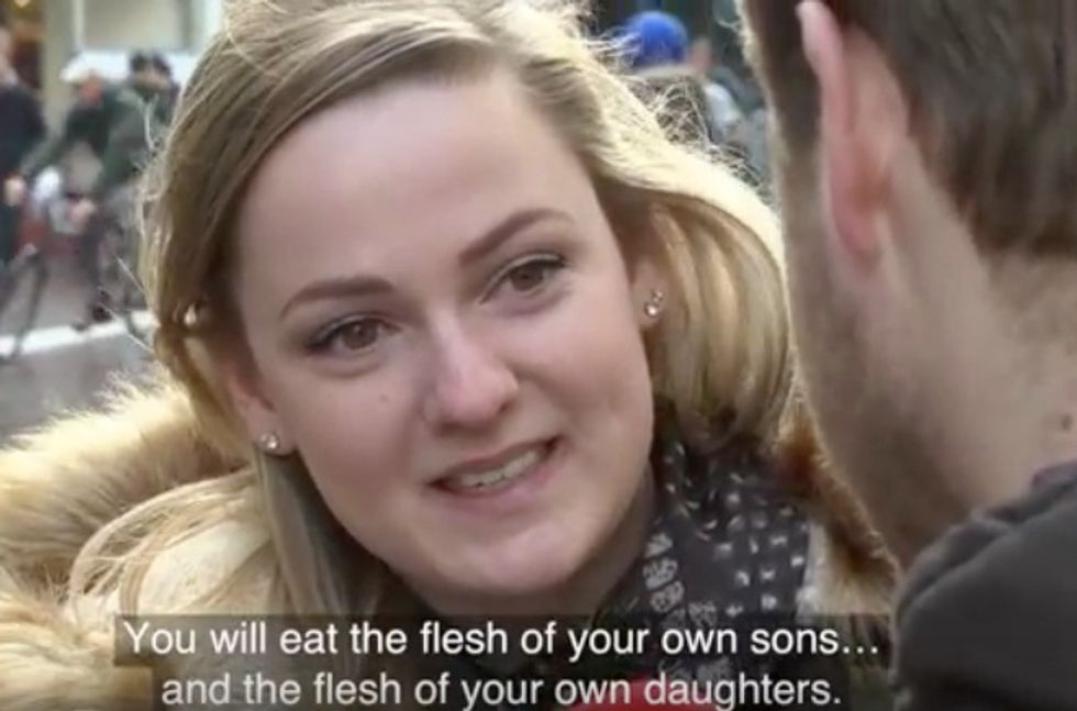 Filmmakers Disguise a Bible as a Koran and Head Out on the Street. What They Do Next Has Some So Shocked That They Spout Expletives. 