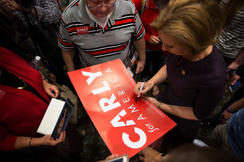 Exclusive: Voters Can Tell Carly Fiorina Exactly How to Run the Country