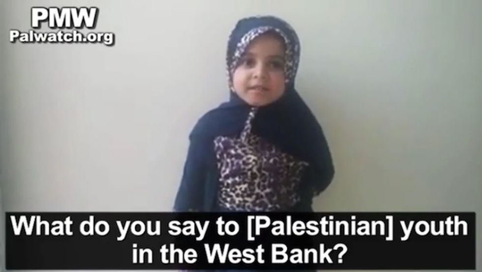 The Disturbing Thing a Palestinian Girl Answers When a Man Asks Her What Young Palestinians Should Do